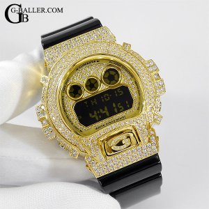G-SHOCKスワロカスタム DW6900 SWAROVSKI Gショックカスタム！スワロ