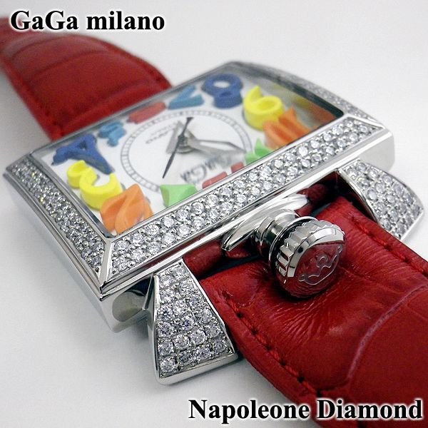 ガガ腕時計 ナポレオーネ ダイヤ ガガミラノ ナポレオン