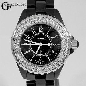 シャネル J12 ベルト ダイヤ コマ アフターダイヤ カスタム