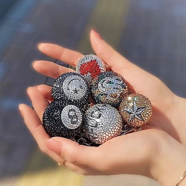 aphrodite様♡ハンドメイドスワロフスキーキーリング10点 aphrodite様