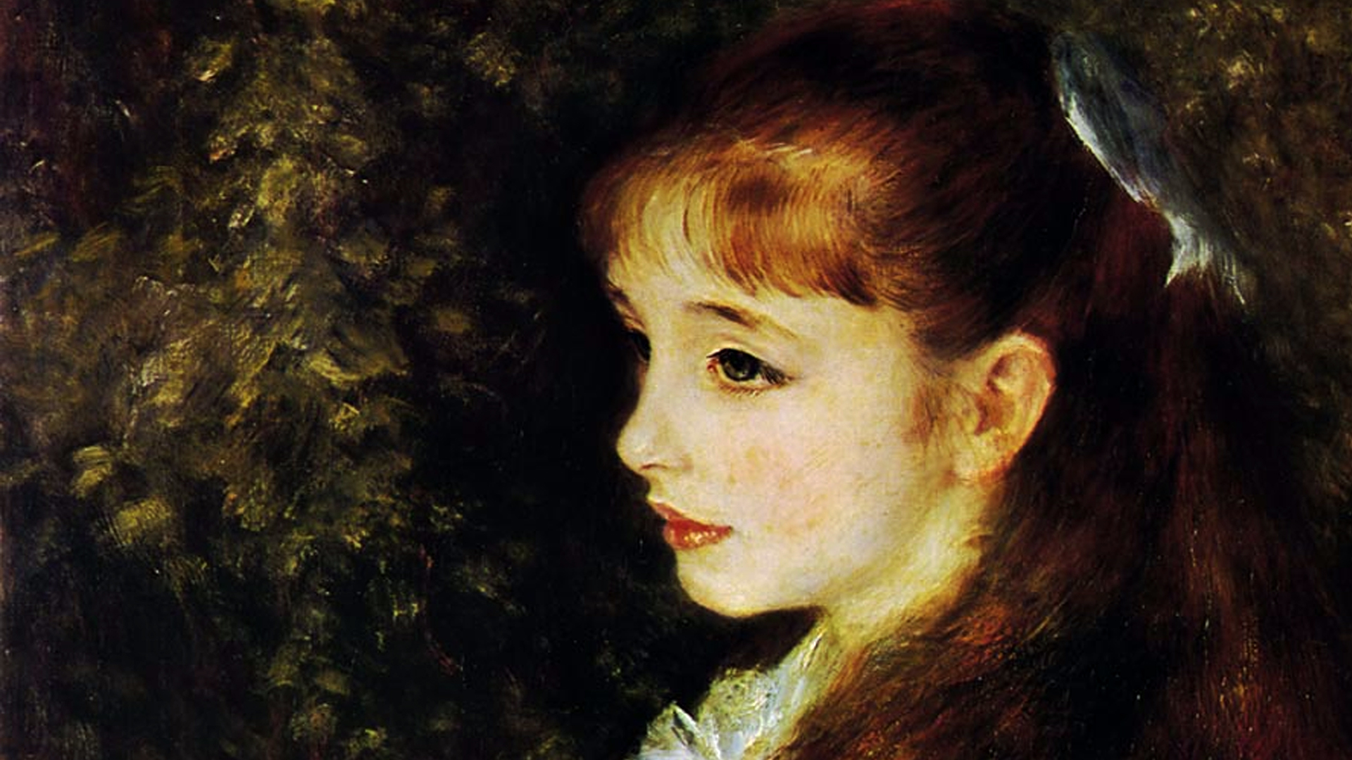 ピエール＝オーギュスト・ルノワール 「イレーヌ・カーン・ダン