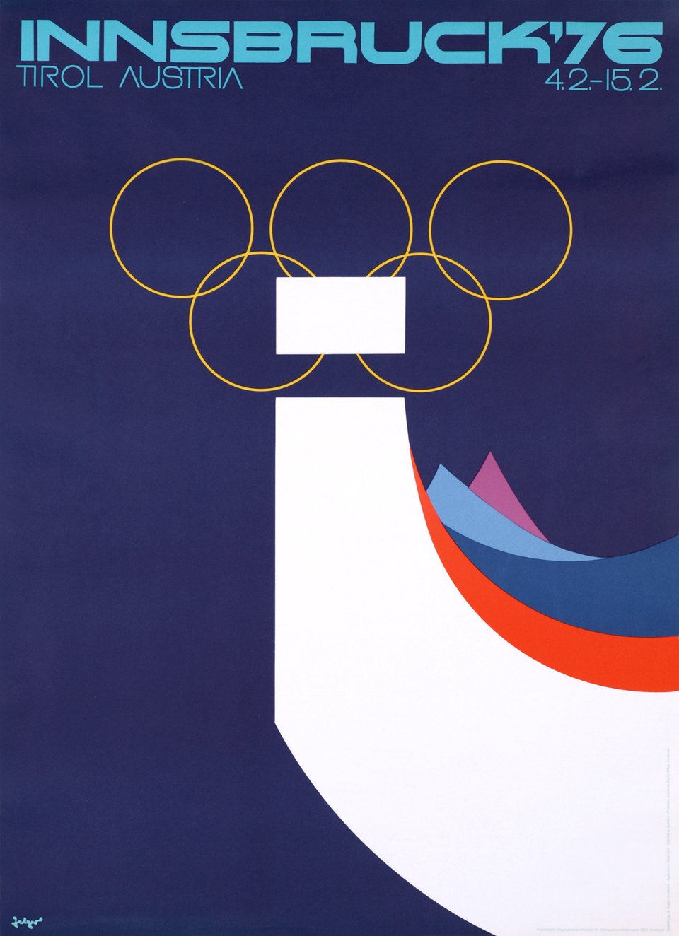 Vintage poster – Innsbruck'76 Tirol Austria – Galerie 1 2 3