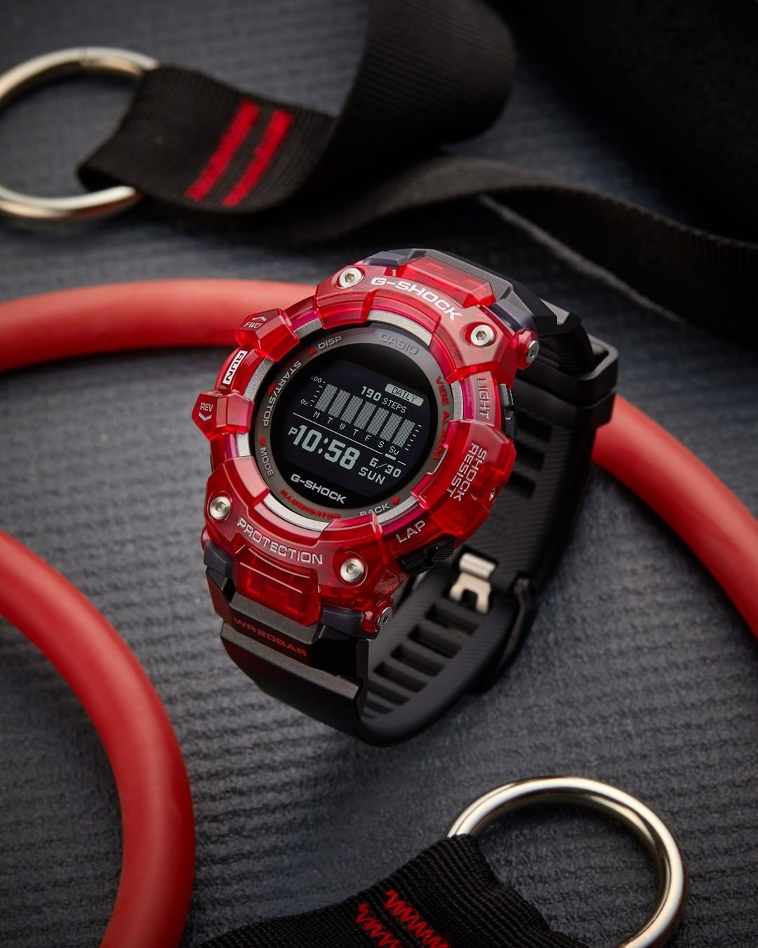 G-SHOCK GBD-100SM-4A1DR G-SQUAD Bluetooth – GC Shop Egypt