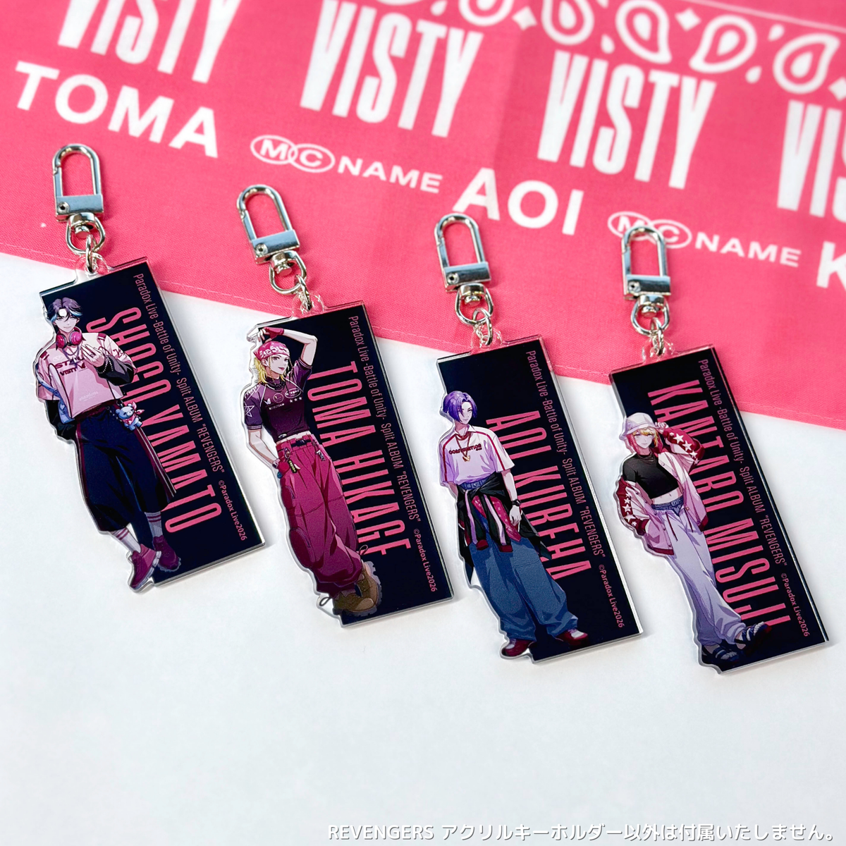 Paradox Live REVENGERS アクリルキーホルダー – GCRESTORE ジークレストア