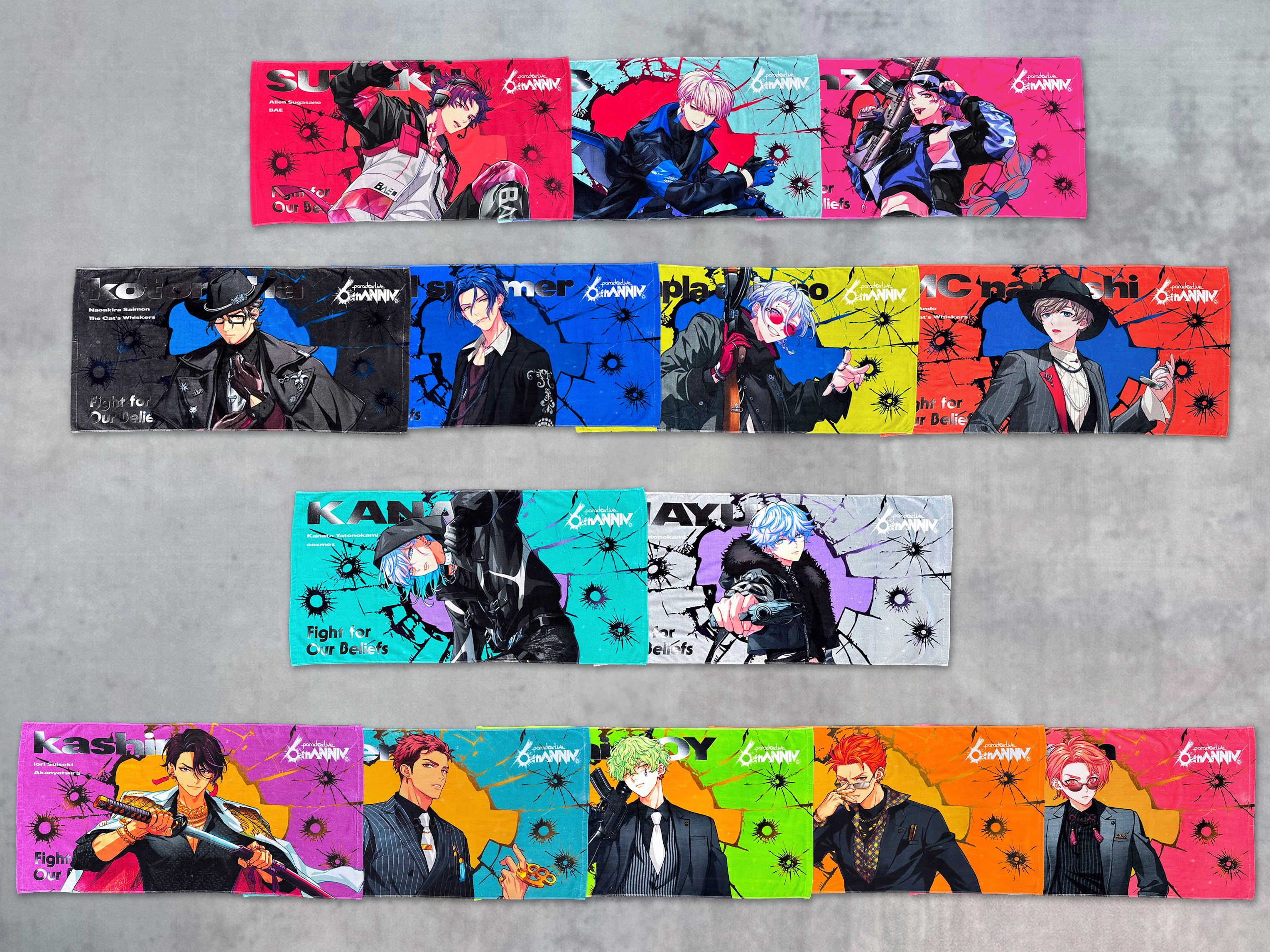 Paradox Live 6th Anniversary ビッグタオル Ver.1 – GCRESTORE ジーク