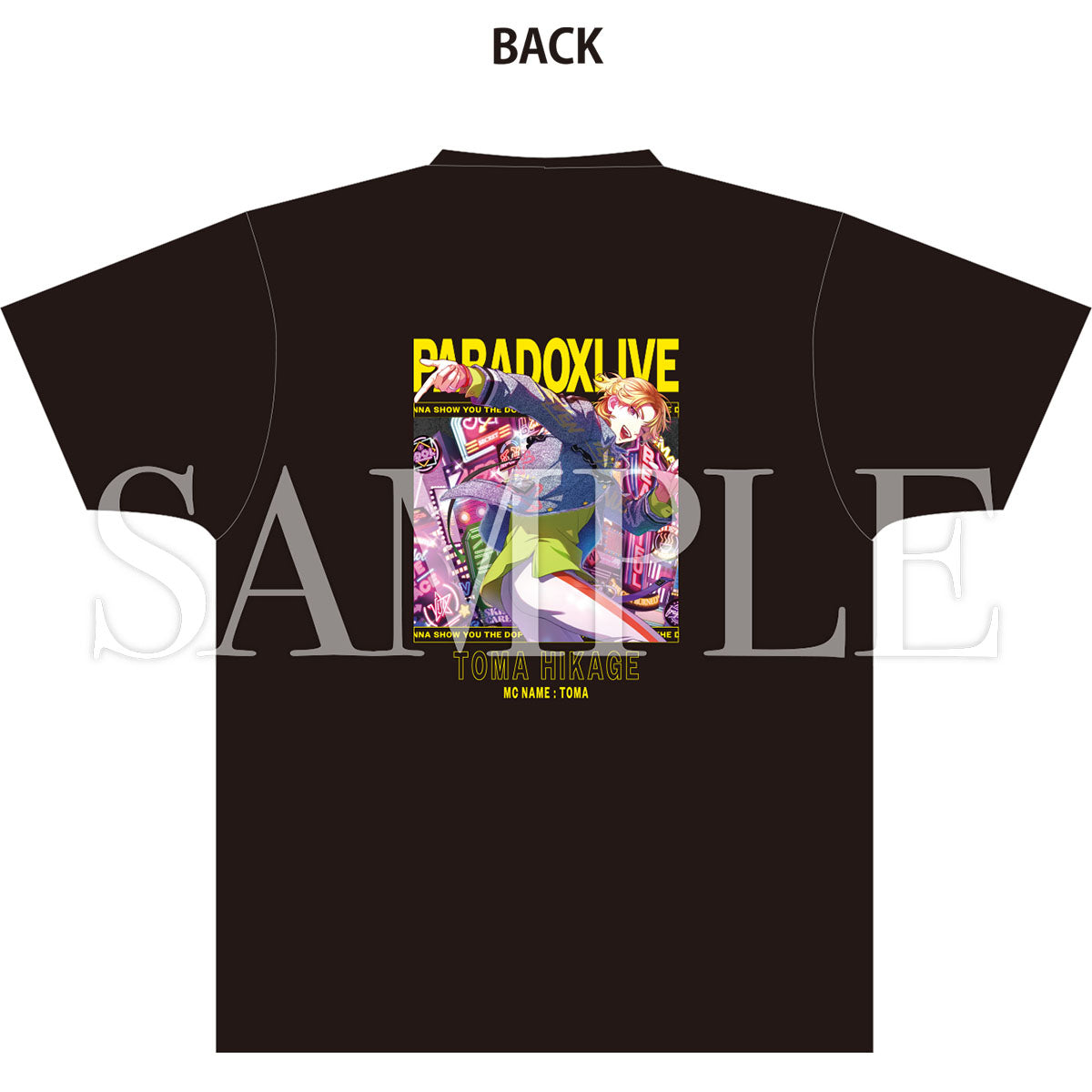 Paradox Live 幻影 バックプリントTシャツ Ver.2 – GCRESTORE ジーク