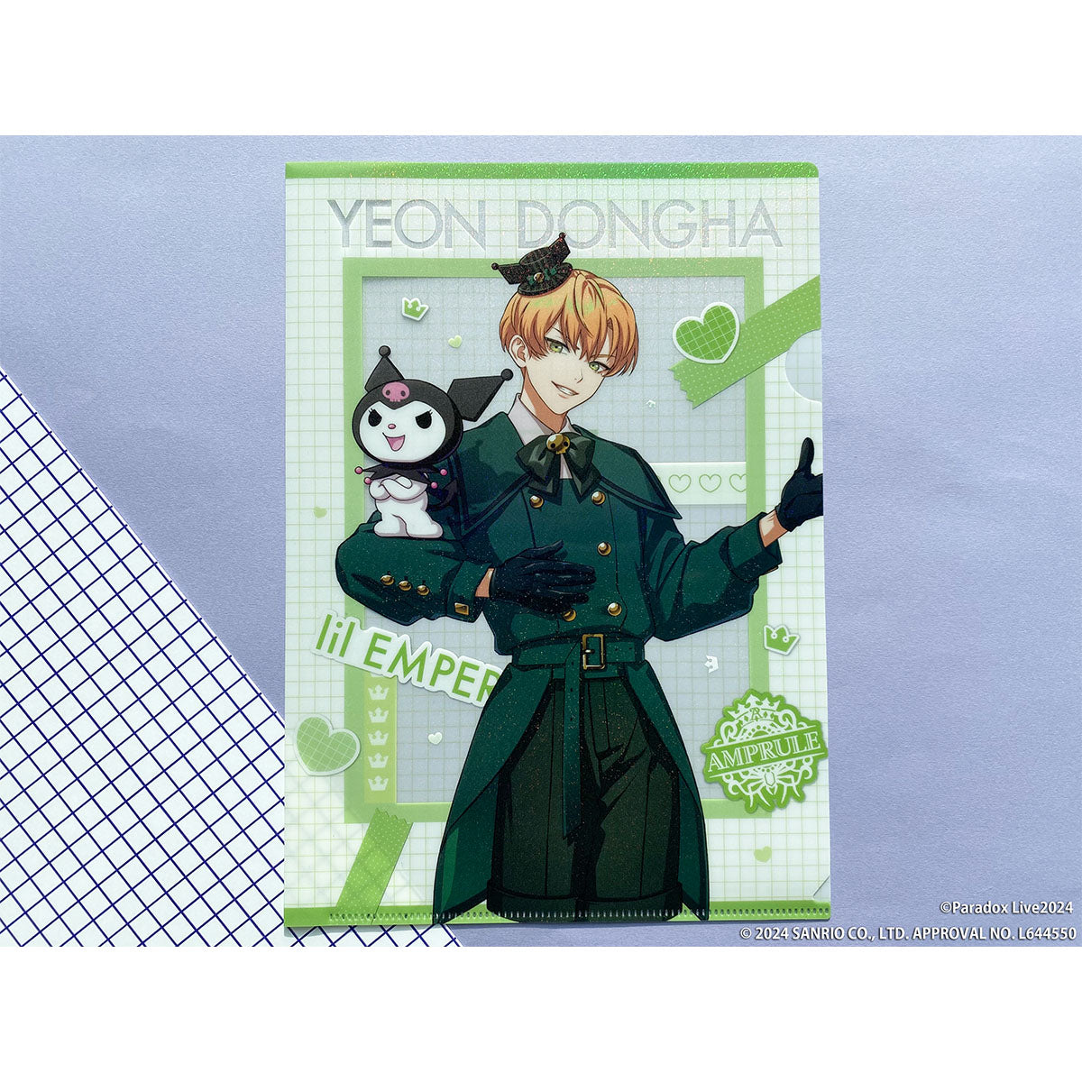 BIGBANG クリアファイル ＆ポラロイド4枚セット T.O.P BIGBANG クリア