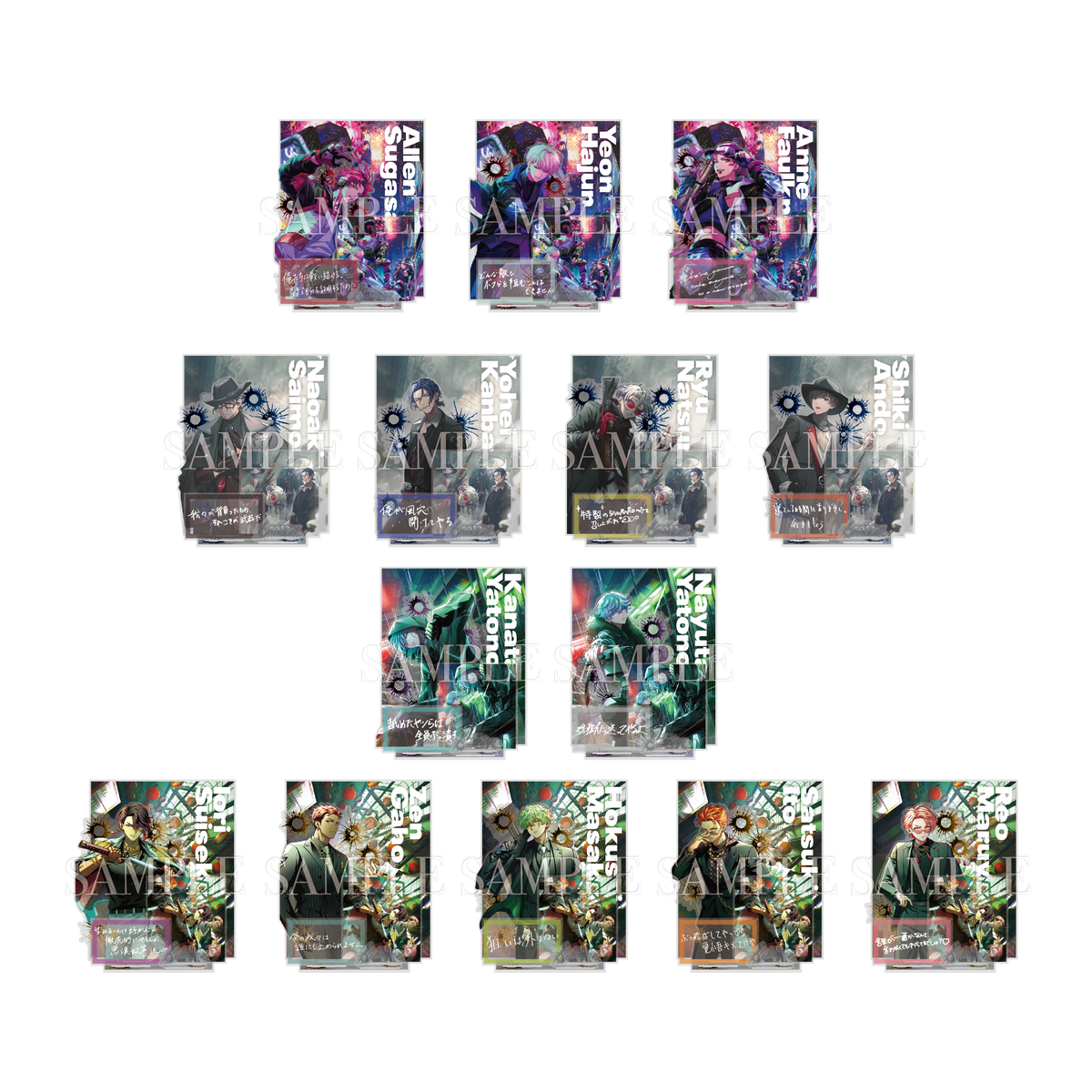 Paradox Live 6th Anniversary ビッグジオラマアクリル Ver.1