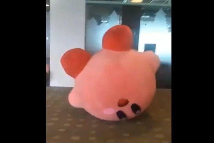 星のカービィ、サイドステップや回転する様子がウルトラスーパー可愛い