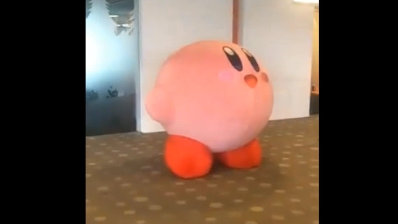 星のカービィ、サイドステップや回転する様子がウルトラスーパー可愛い