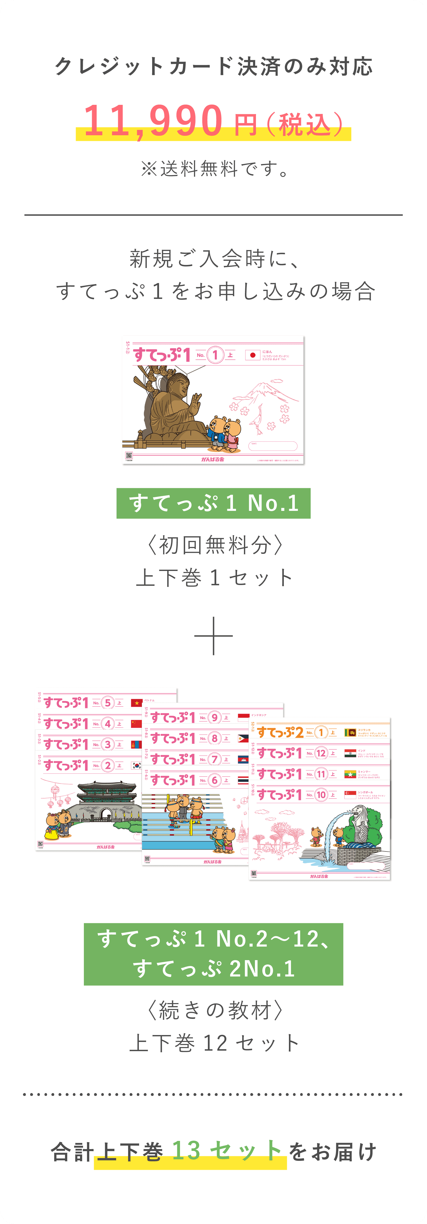 幼児教材すてっぷ まとめ出し | がんばる舎｜幼児・小学生の通信教材