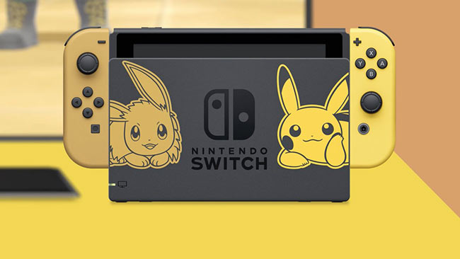 ポケモン仕様のNintendo Switch同梱版がソフト同日に発売！Joy-Conは