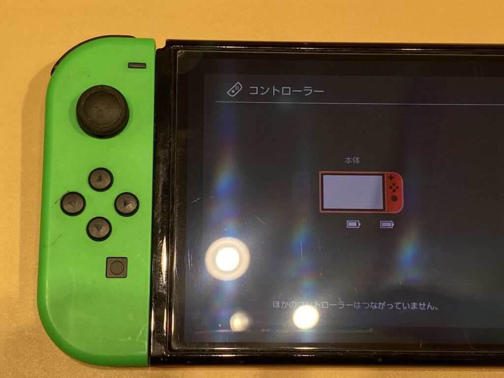 Nintendo Switch 本体（左Joy-Con不具合） Switchにジョイコンを