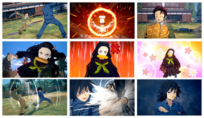 バーサスモードにキメツ学園より竈門炭治郎＆竈門禰豆子＆冨岡義勇が