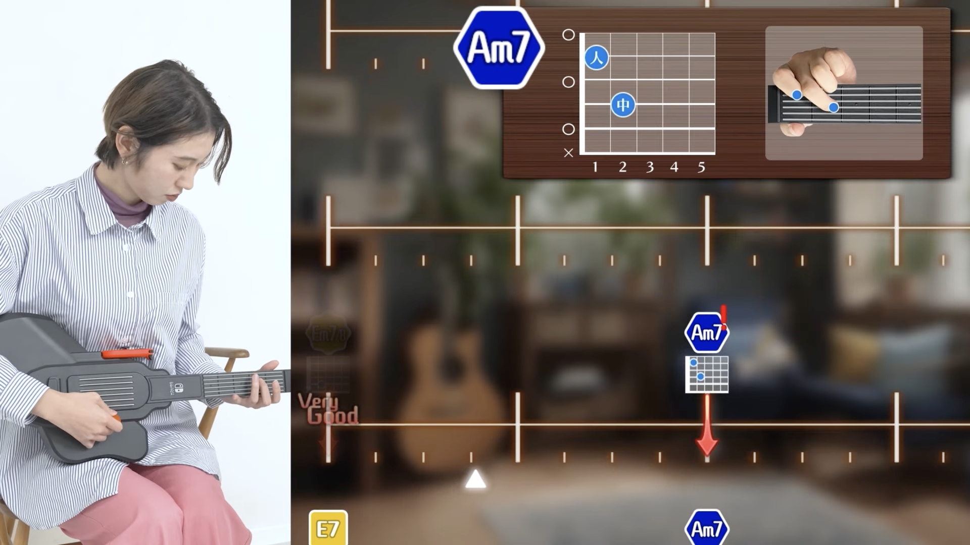 ニンダイ】ギター型コントローラーでギター練習できる「GUITAR LIFE