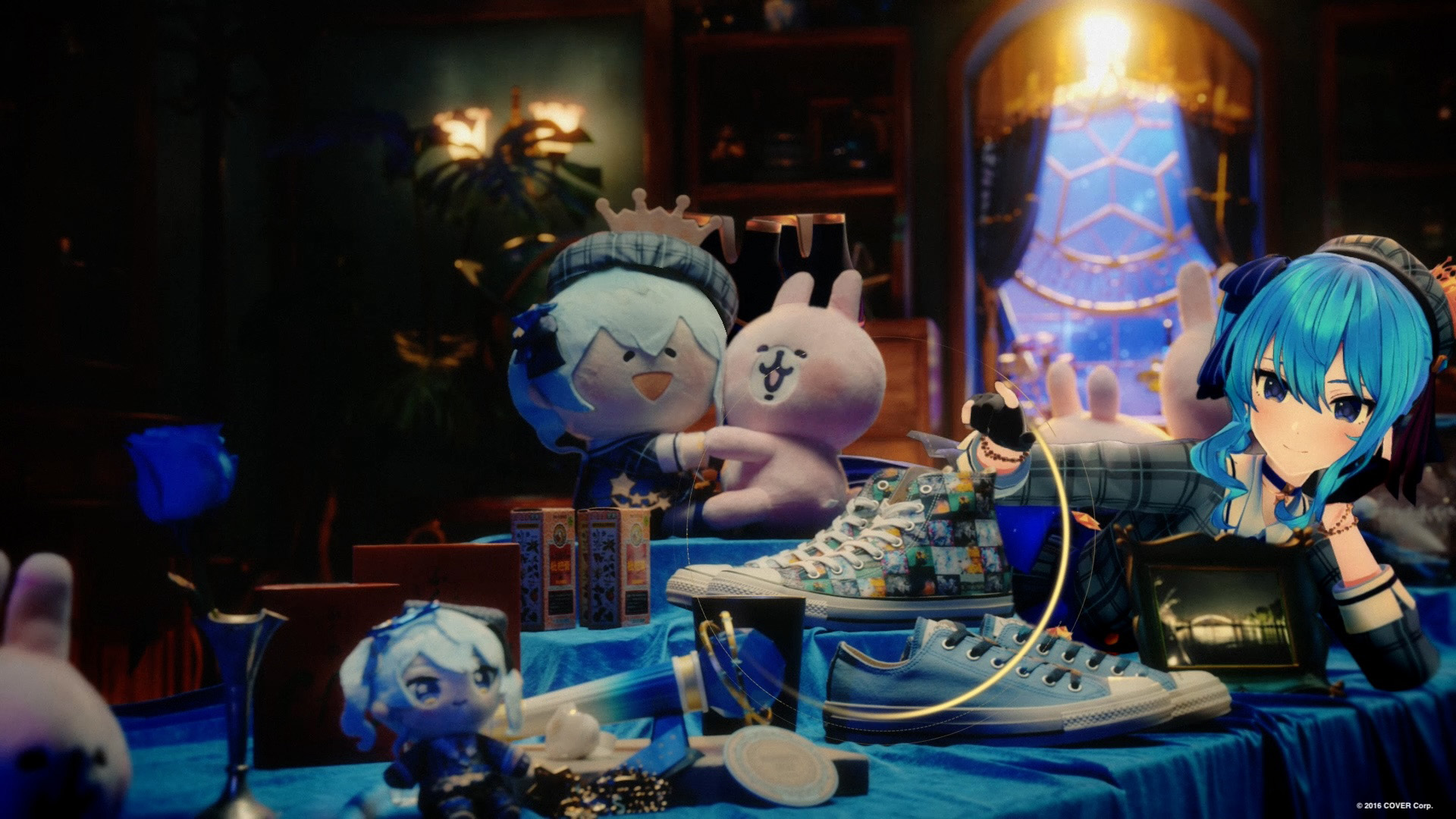 CONVERSE」×「星街すいせい」のコラボが決定。2025年2月に発売予定