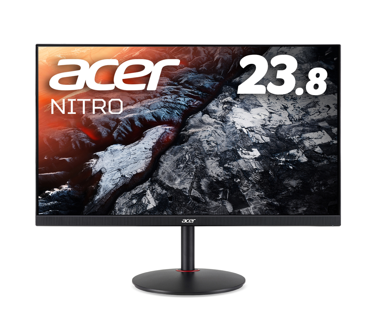 Acer、Nitroシリーズより165Hz/0.5ms対応23.8型フルHDゲーミング