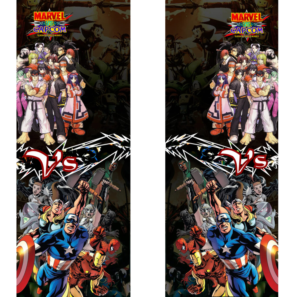 Marvel Vs Capcom Side Art Set Starts At $32.99 - GameOnGrafix