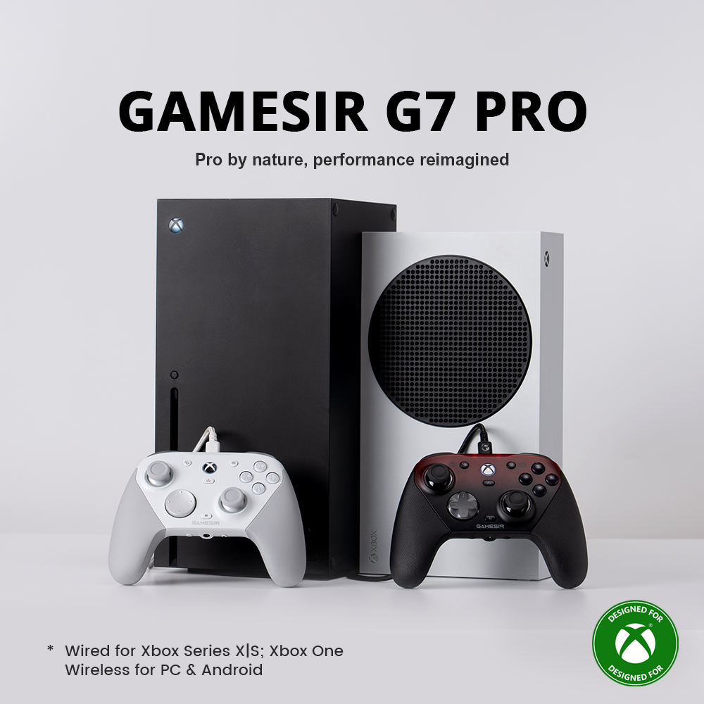 GameSir G7 Pro Tri-Mode Xbox & PC Controller | Wireless Gaming