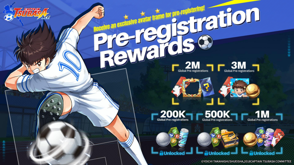 Captain Tsubasa: Ace Passes 1 Million Pre-Registrations - GamerBraves