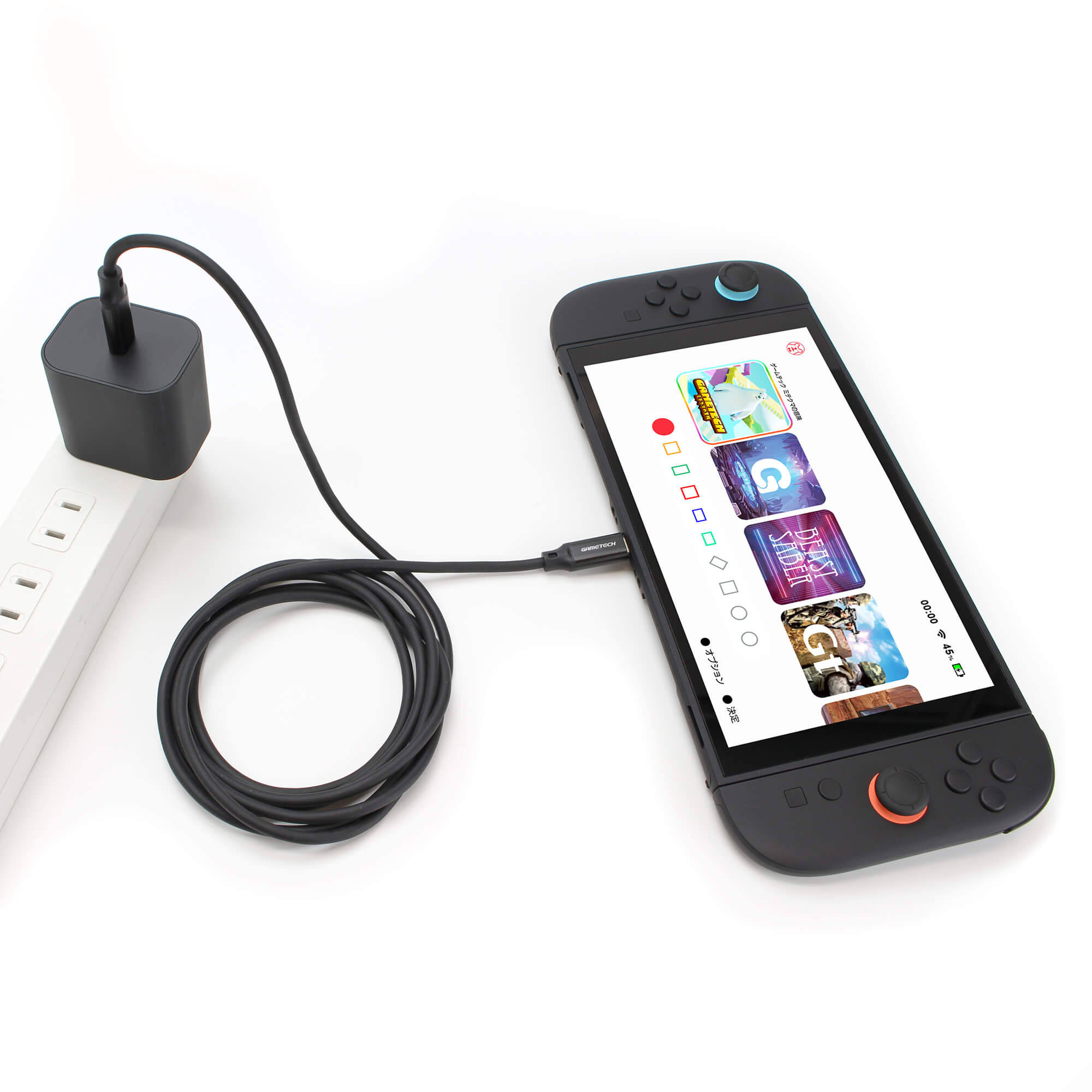 Type-C 充電ケーブル 2m(SWITCH 2用) – 株式会社ゲームテック