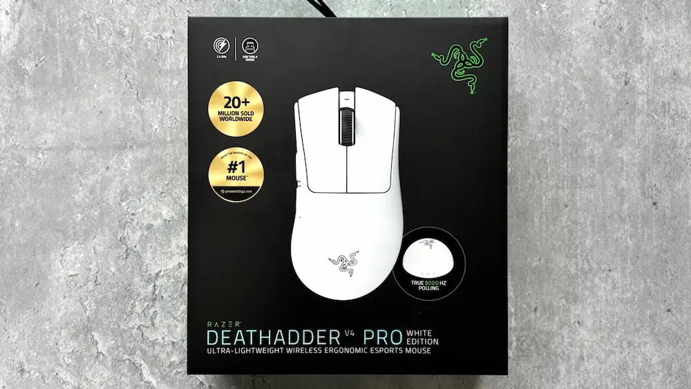 Razer DeathAdder V4 Proを徹底レビュー｜56gと軽量化された人気エルゴ