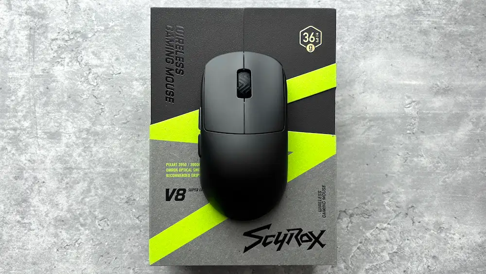 SCYROX（サイロックス） V8を徹底レビュー｜1万以下で約40gの尻高超