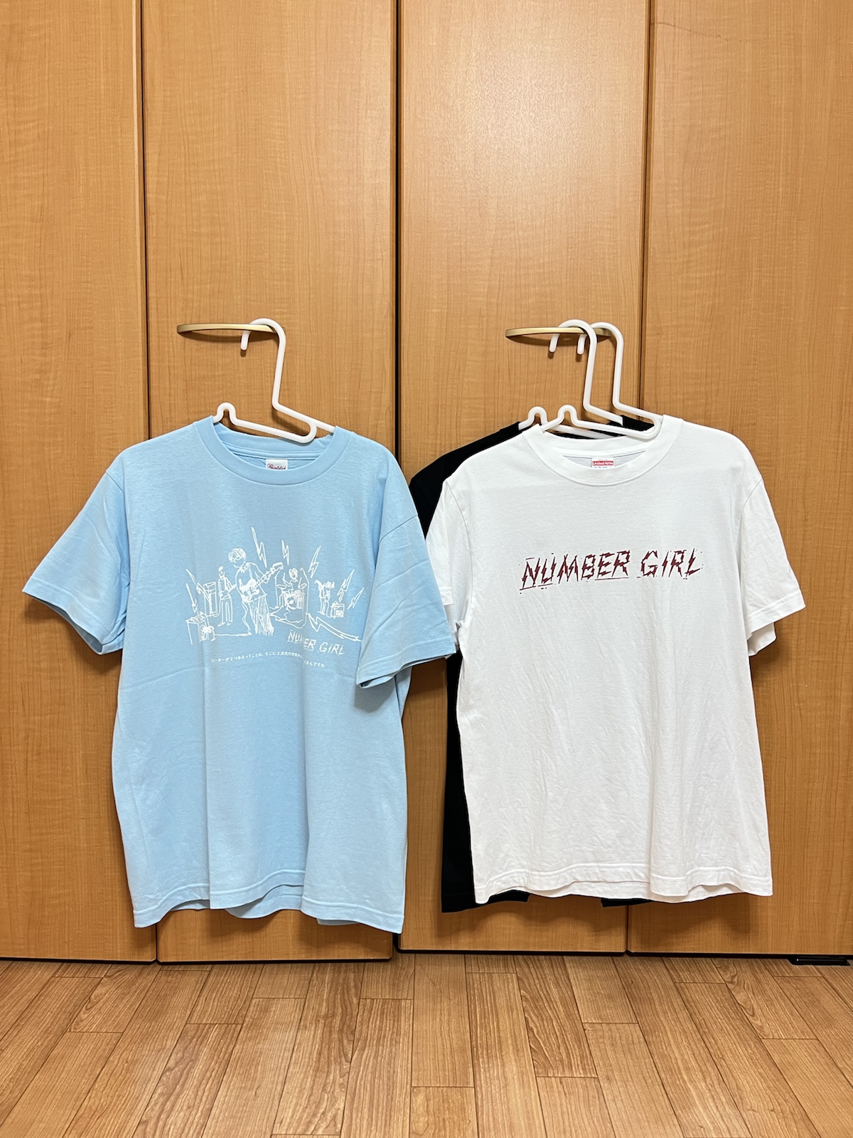 ナンバーガールのTシャツのサイズとかあれこれ - がんばれジャズマスター