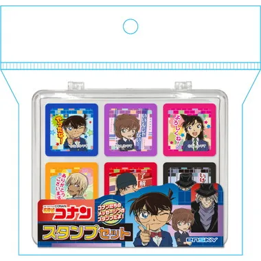 メーカー取寄】スタンプセット 名探偵コナン | 玩具卸売 カワダオンライン
