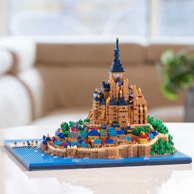 NB-059 ナノブロック モン・サン・ミシェル デラックスエディション