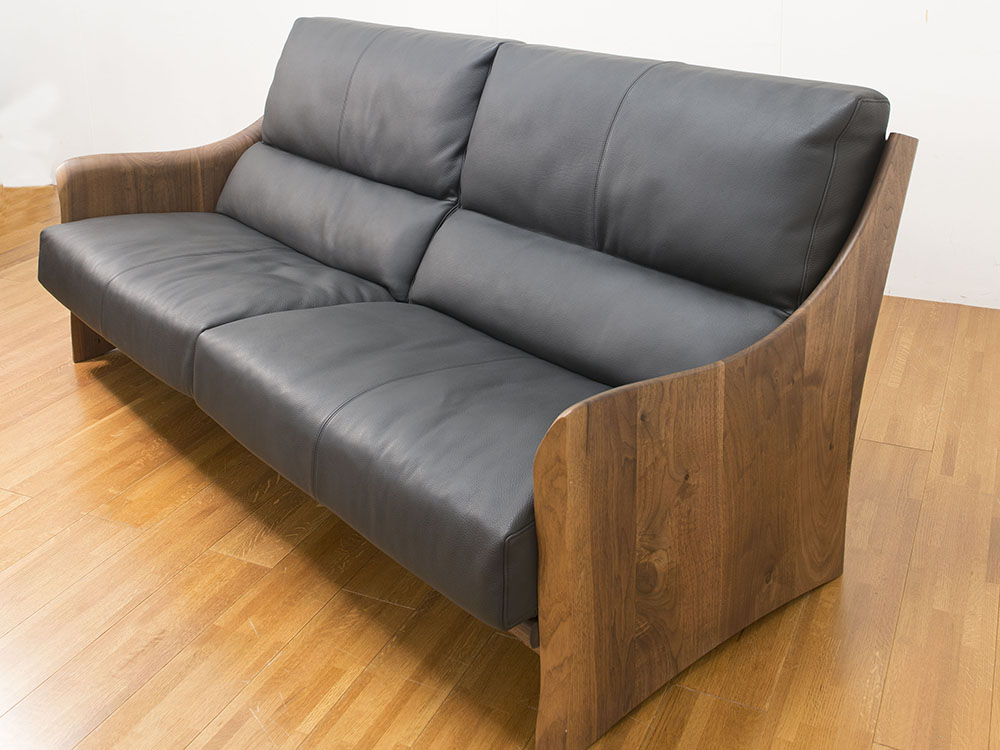 最高級の座り心地！ウォールナット材のソファー | 頑固おやじ