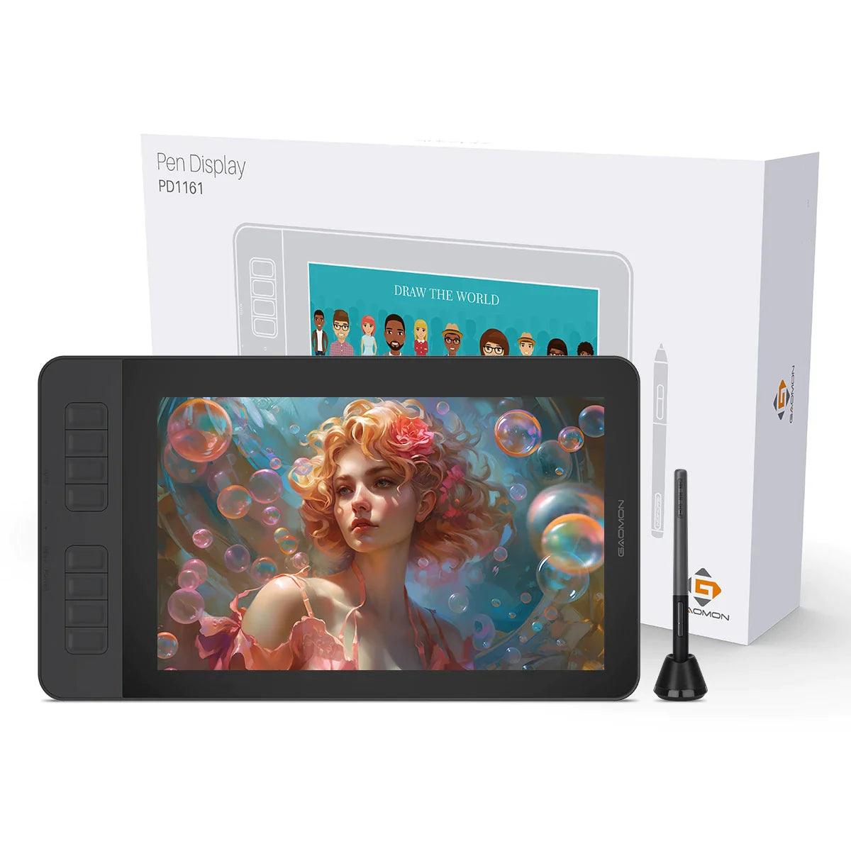 GAOMON Refurbished PD1161 11.6 Inches Portable Drawing Tablet