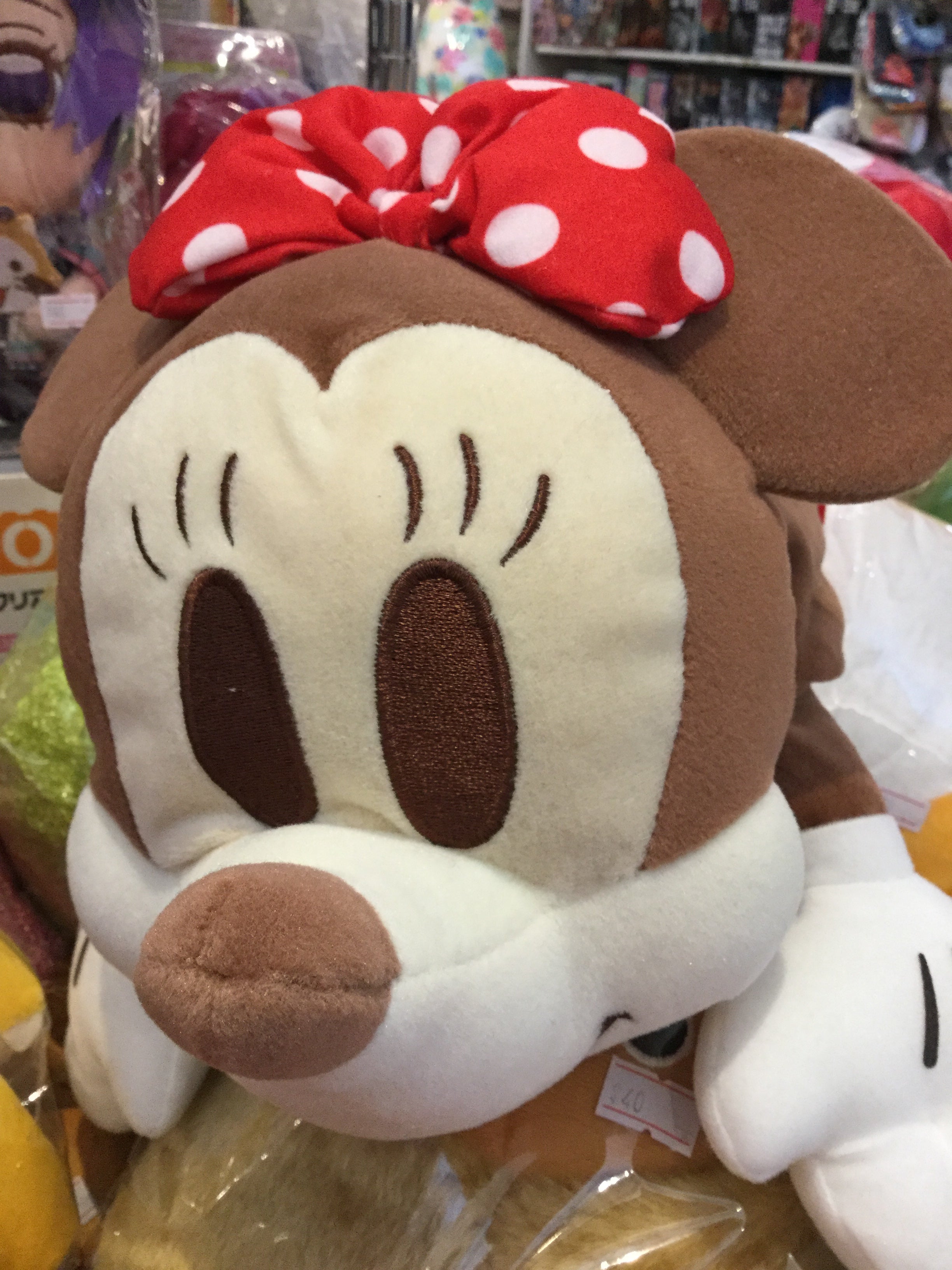 Disney Fun Fan Amuse Minnie Mouse Tissue Holder Plush (In-stock