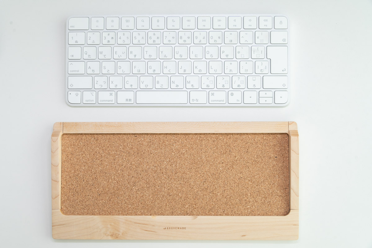 GROVEMADE キーボードトレイ&リストレストをレビュー｜デスクにある