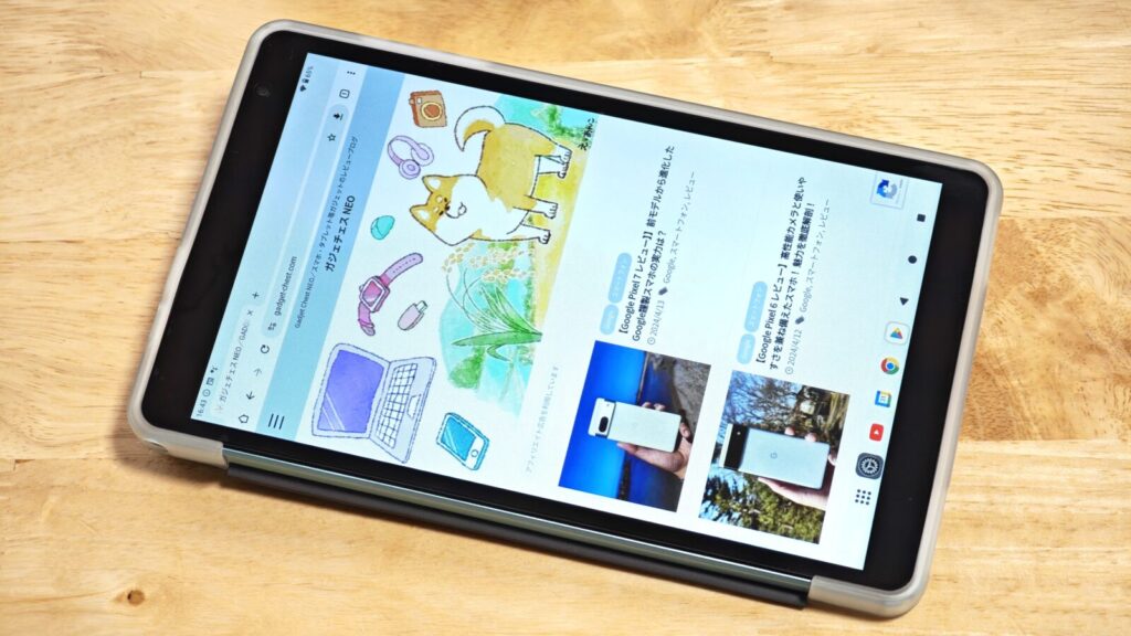 TECLAST P85T を徹底検証！動画鑑賞や読書に最適なタブレット