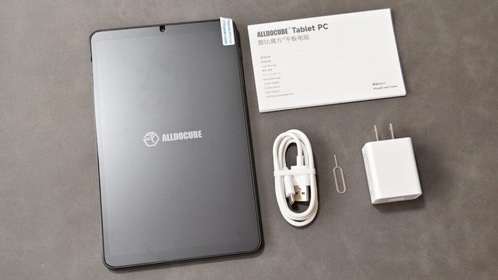 ALLDOCUBE iPlay60 mini Turbo レビュー】処理性能が向上した8.4インチ