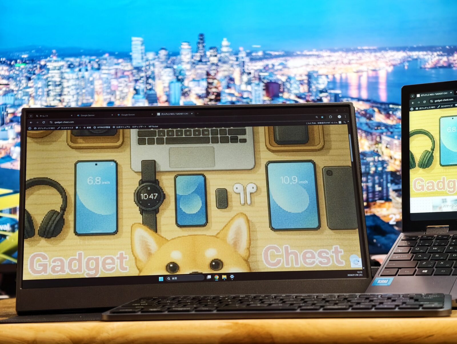 Tpsmtdis 15.6インチ ポータブルモニター レビュー】Amazon最安の