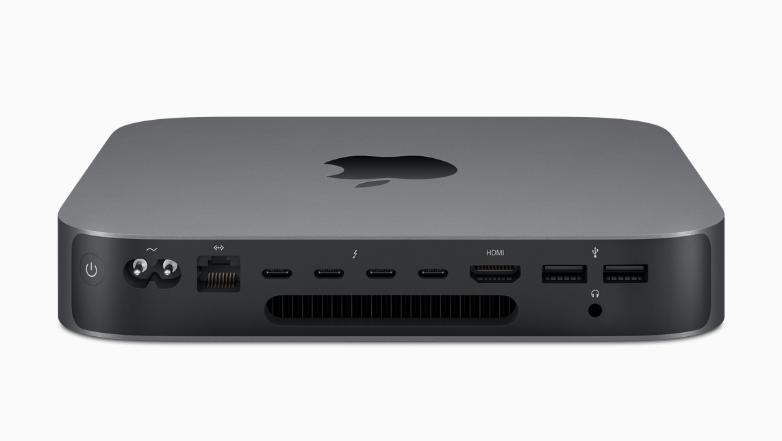 Mac mini、2014年以来の2018年新モデル発表。スペースグレイの筐体に