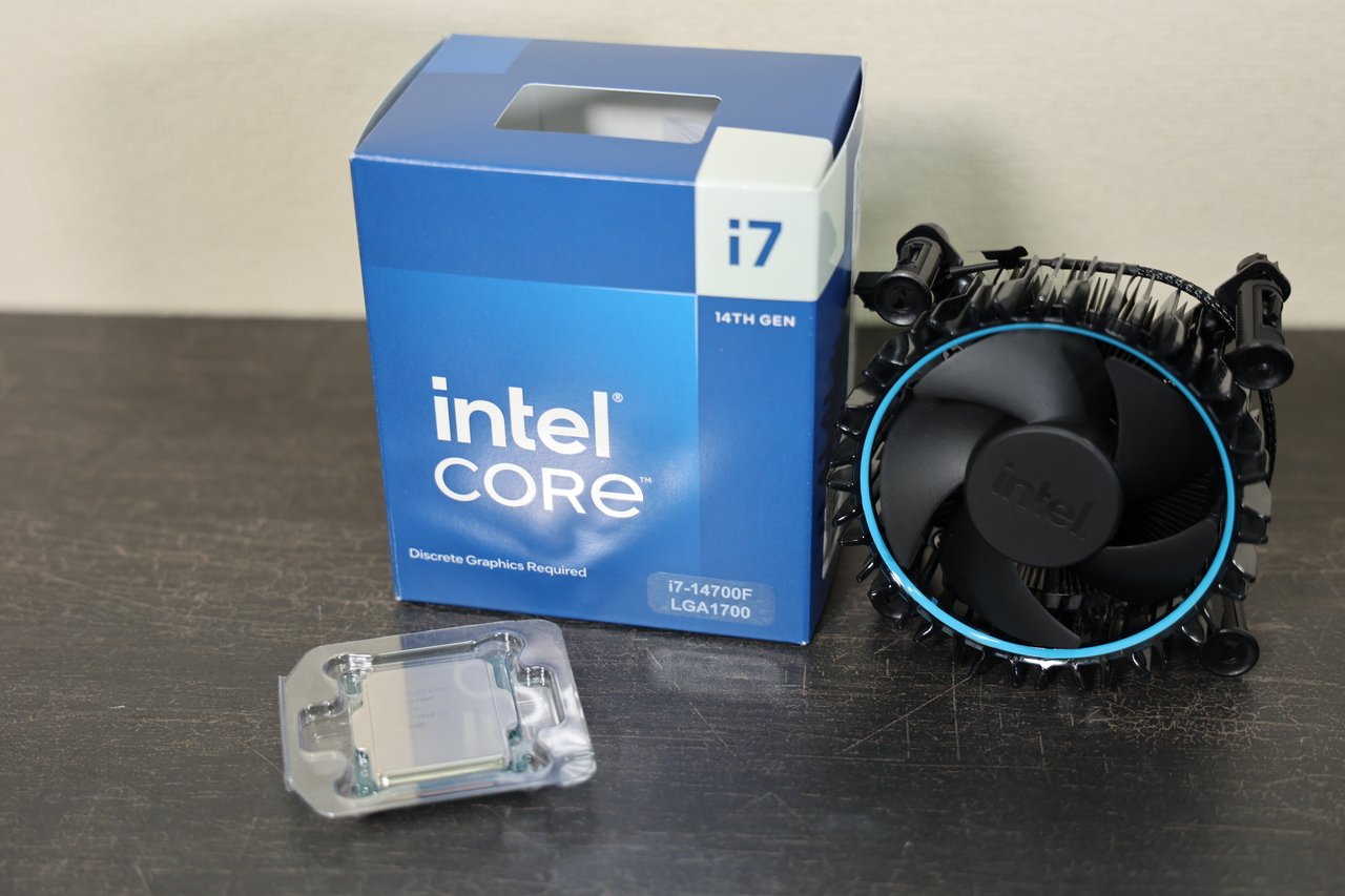 人生初の自作PCに挑戦！intel core i7 14700F×RTX4060の動画編集向け