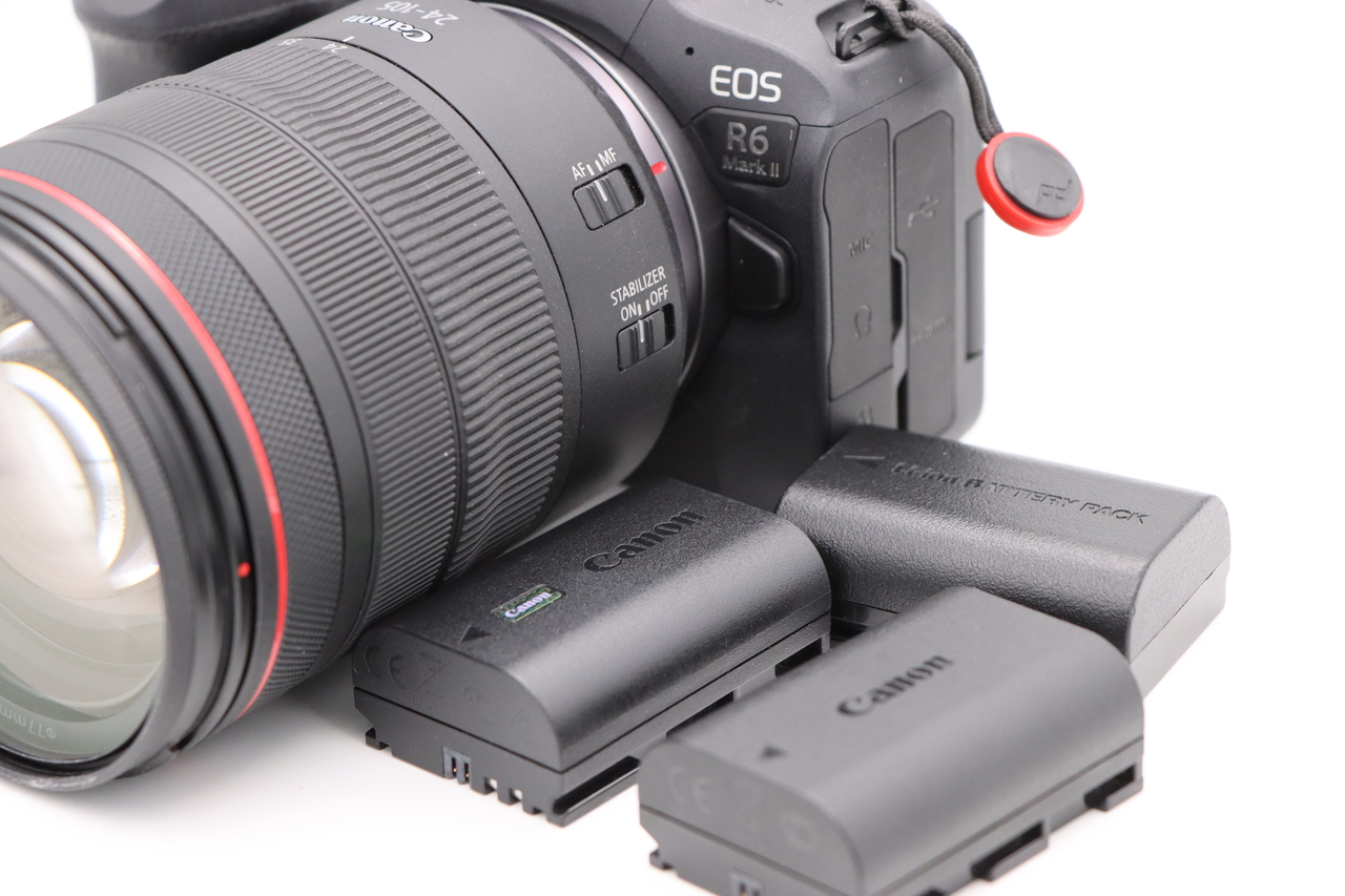 LP-E6NH互換バッテリー問題：EOS Rシリーズは互換バッテリーを認識