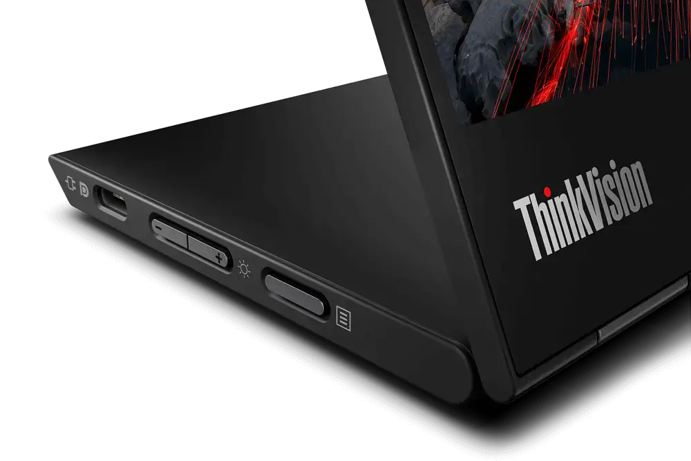 Lenovo、スタイラスペン付属の14型モバイル液晶モニター「ThinkVision