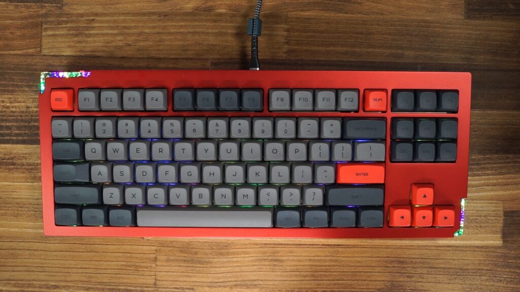 Weikav Stars80を使用レビュー！高級感のある赤色と優秀な打鍵感が