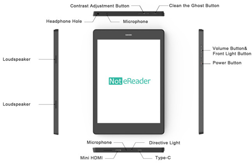 実用性高い。 DASUNG「Not-eReader」はモニターにもなるE-ink Android