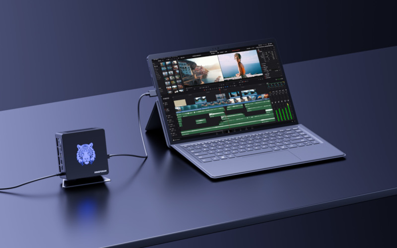 これはロマンの塊。MINISFORUM「V3 3in1」はRyzen 7 8840U搭載の