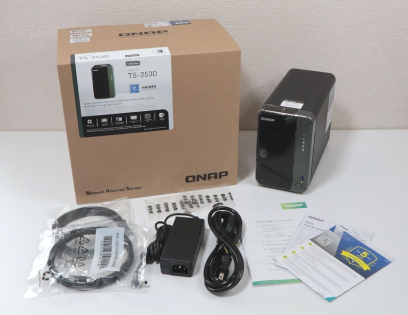 レビュー】 QNAP「TS-253D」 2.5GbEの実力やいかに【基本編】 | がじぇ