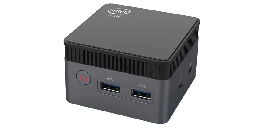 手のひらサイズの新型。72mm角の「ZX01」はCeleron N5105搭載で180ドル