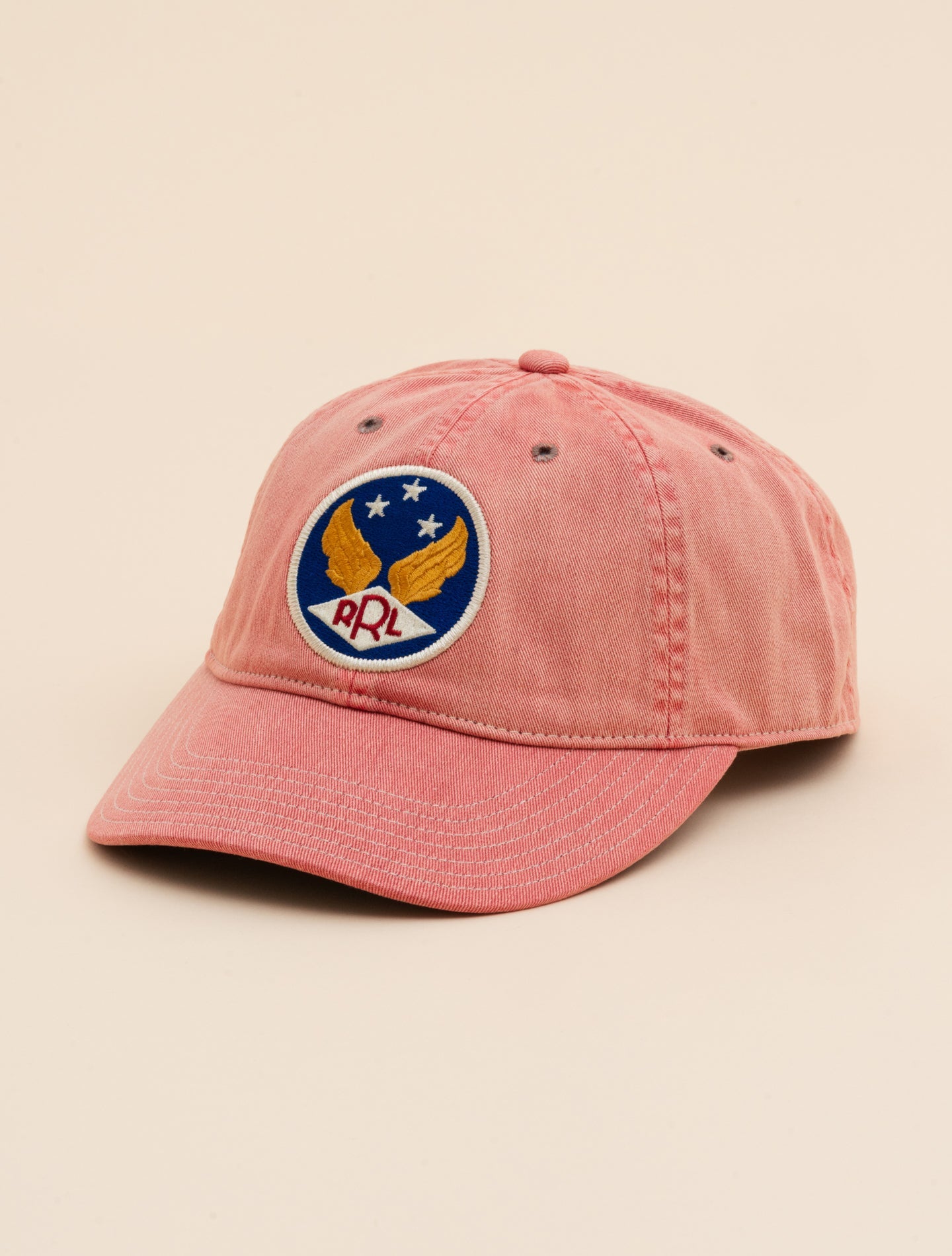 Winged-Logo Cap Faded Red | RRL Heritage Headwear | Gabucci