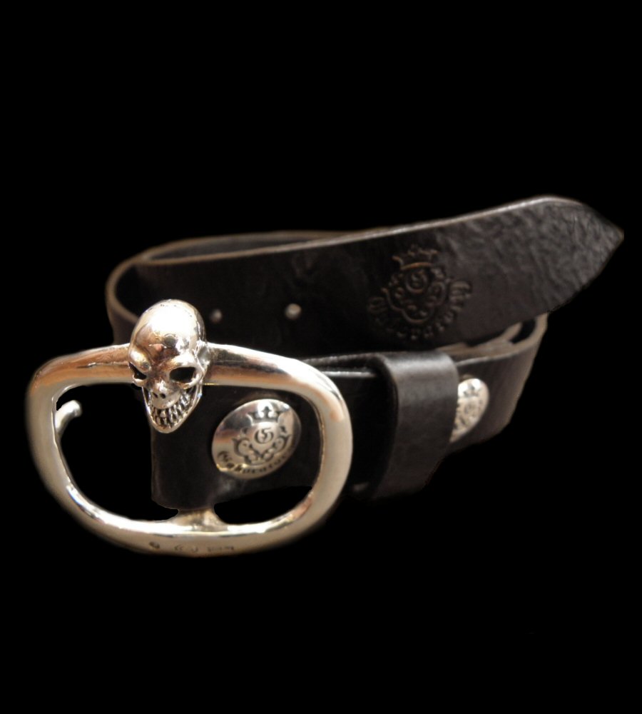 Gaborartory Skull On American Vintage Buckle