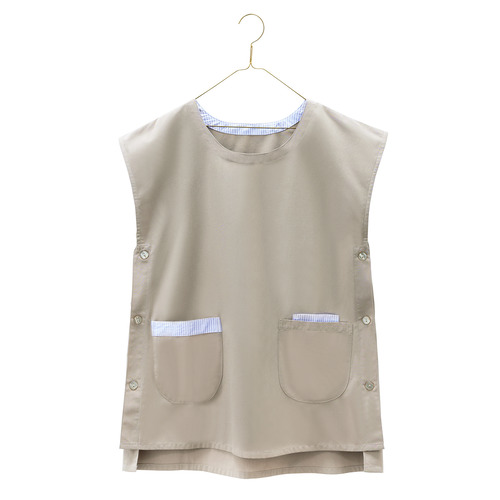 ARTS&SCIENCE アーツ&サイエンス エプロン ベージュ 生成り 9