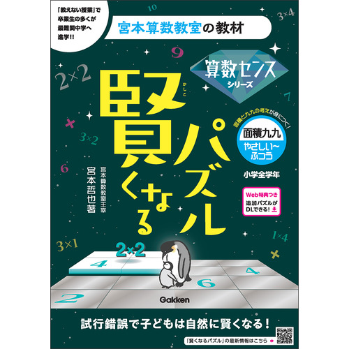 宮本算数教室の教材|賢くなるパズル 算数センスシリーズ 面積九九